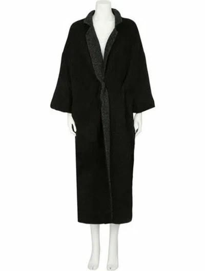 Pre-owned Givenchy Solid Coat W/ Tags In Black