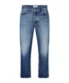 Givenchy Solid Color Jeans In Blue