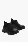 Givenchy Solid Color Rubber Booties In Black