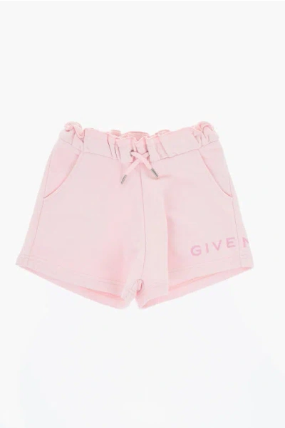 Givenchy Solid Colour Shorts With Scalloped Edge