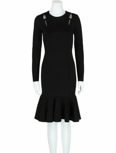 Pre-owned Givenchy Solid Dress W/ Tags In Black