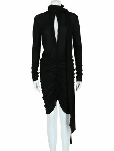 Pre-owned Givenchy Solid Dress W/ Tags In Black