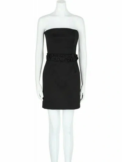 Pre-owned Givenchy Solid Dress W/ Tags In Black