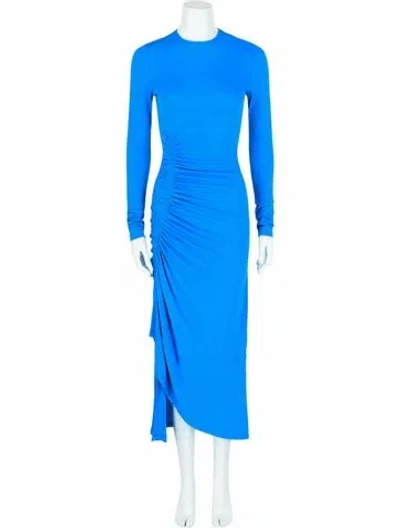 Pre-owned Givenchy Solid Dress W/ Tags In Blue