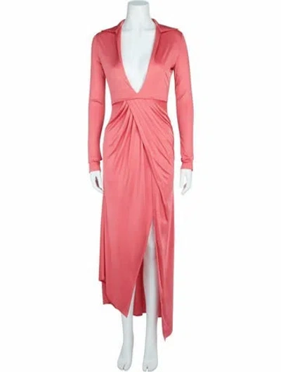 Pre-owned Givenchy Solid Dress W/ Tags In Orange