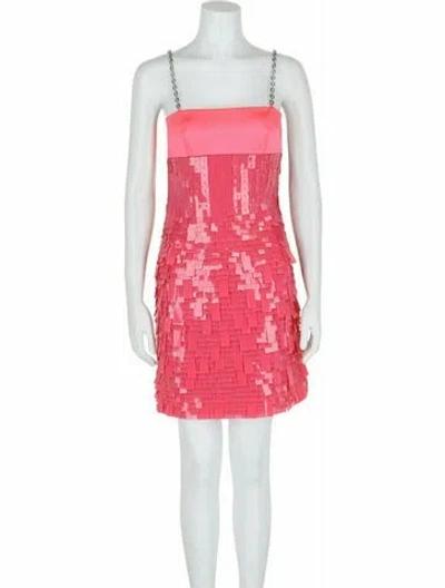 Pre-owned Givenchy Solid Dress W/ Tags In Pink