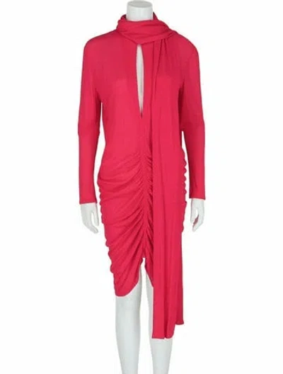 Pre-owned Givenchy Solid Dress W/ Tags In Pink