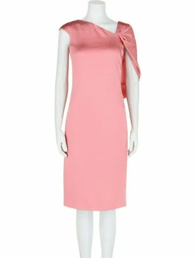 Pre-owned Givenchy Solid Dress W/ Tags In Pink
