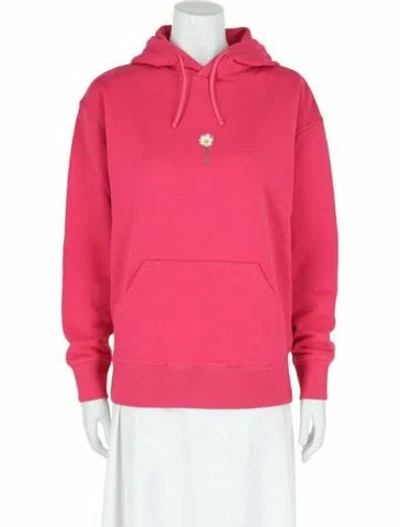 Pre-owned Givenchy Solid Hoodie Top W/ Tags In Pink