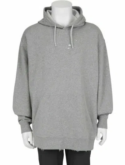 Pre-owned Givenchy Solid Hoodie W/ Tags In Gray