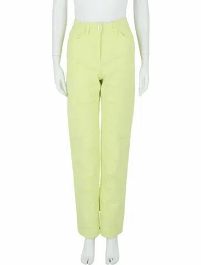Pre-owned Givenchy Solid Jeans W/ Tags In Yellow