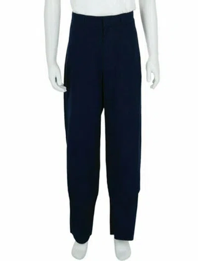 Pre-owned Givenchy Solid Pants W/ Tags In Blue
