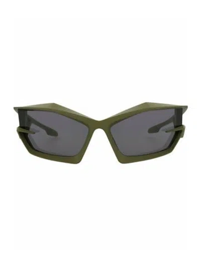 Pre-owned Givenchy Solid Sunglasses W/ Tags In Green