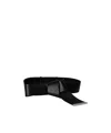 Givenchy Solid-color Wide Belt In Black