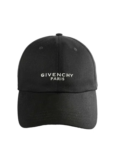 GIVENCHY LOGO COTTON BASEBALL CAP