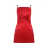 Givenchy Mini Fitted Dress Spaghetti Straps