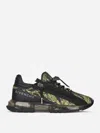 Givenchy Sneaker Spectre With Camouflage Print Men In Green Camouflage