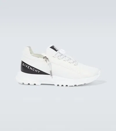 Givenchy Spectre Leather Sneakers In White