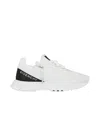 Givenchy Men Spectre Runner Leather Sneakers With 4g Side Zip Detail In Multi
