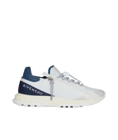 Givenchy Spectre Runner Sneakers In Synthetic Leather And Suede In White