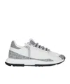Givenchy Zippered Sneakers Contrast Panels In White