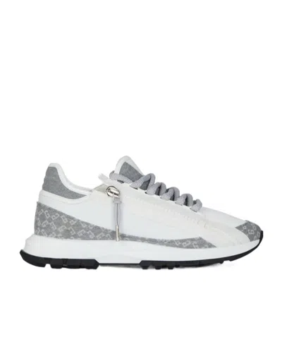 GIVENCHY GIVENCHY SPECTRE PANELLED LACE-UP SNEAKERS