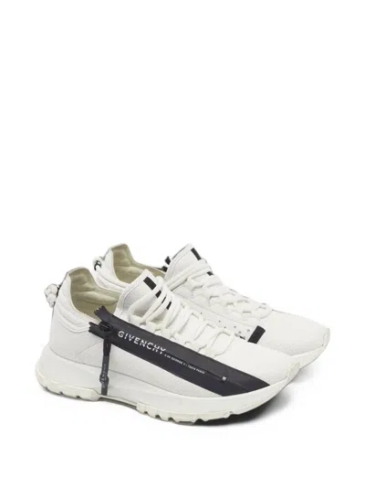 Pre-owned Givenchy Spectre Perforated Sneakers In White