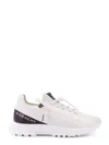 Givenchy Spectre Runner Leather Sneakers With 4g Side Zip Detail In White