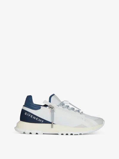 Givenchy Spectre Runner Sneakers In Synthetic Leather And Suede In White