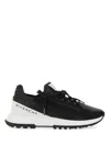 Givenchy Spectre Runner Leather Sneakers With 4g Side Zip Detail