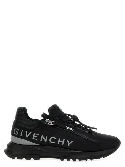 Givenchy Black Spectre Sneakers In 001 - Black
