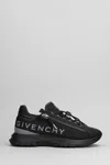 GIVENCHY SPECTRE SNEAKERS IN BLACK POLYAMIDE