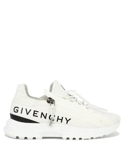 Givenchy Spectre 皮质运动鞋 In White