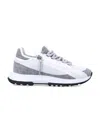 Givenchy Zippered Sneakers Contrast Panels In Grey