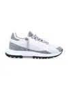 Givenchy Zippered Sneakers Contrast Panels In Grey