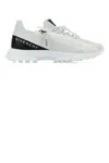 Givenchy Men Spectre Runner Leather Sneakers With 4g Side Zip Detail In Multi