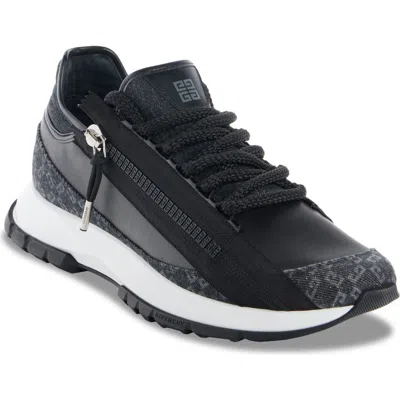 Givenchy Spectre Zip Sneaker In Black