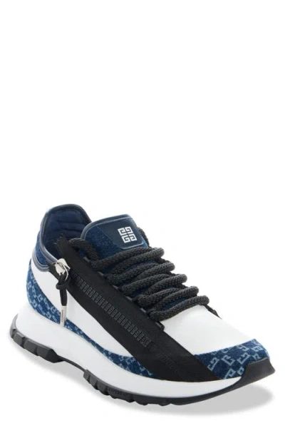Givenchy Spectre Zip Sneaker In Blue