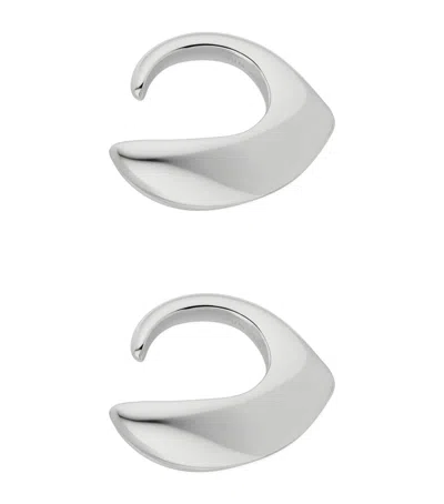 Givenchy Spike Ear Cuffs In Silver