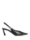 Givenchy Pointed Slingback Pumps In Black