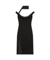 GIVENCHY DRESS IN WOOL WITH SWALLOW COLLAR