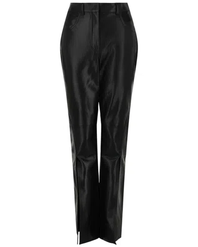 Givenchy Split Leather Pant In Black
