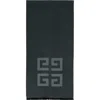 Givenchy Split Oblong Scarf Man Scarf Grey Size - Wool In Grey