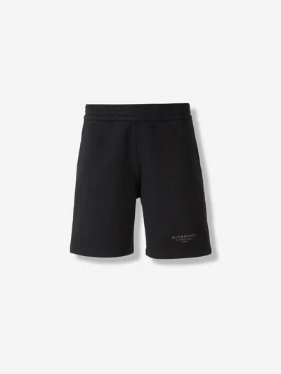 Givenchy Sport Bermuda Shorts Logo In Black