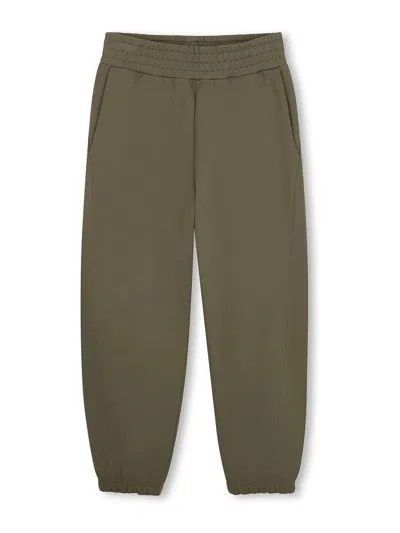 Givenchy Kids' Sports Pants With Logo In Green