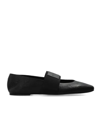 GIVENCHY GIVENCHY ELASTIC STRAP BALLET FLATS