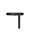 Givenchy Square Buckle Belt In Black