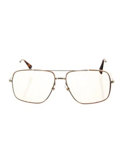 Pre-owned Givenchy Square Clear Sunglasses In Multi