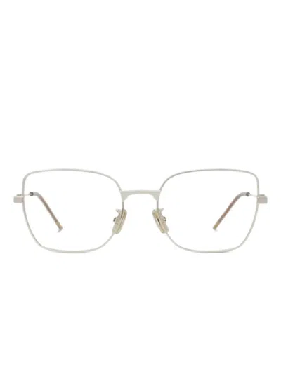 Givenchy Square-frame Glasses In Silver