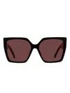 Givenchy Square-frame Sunglasses In Black